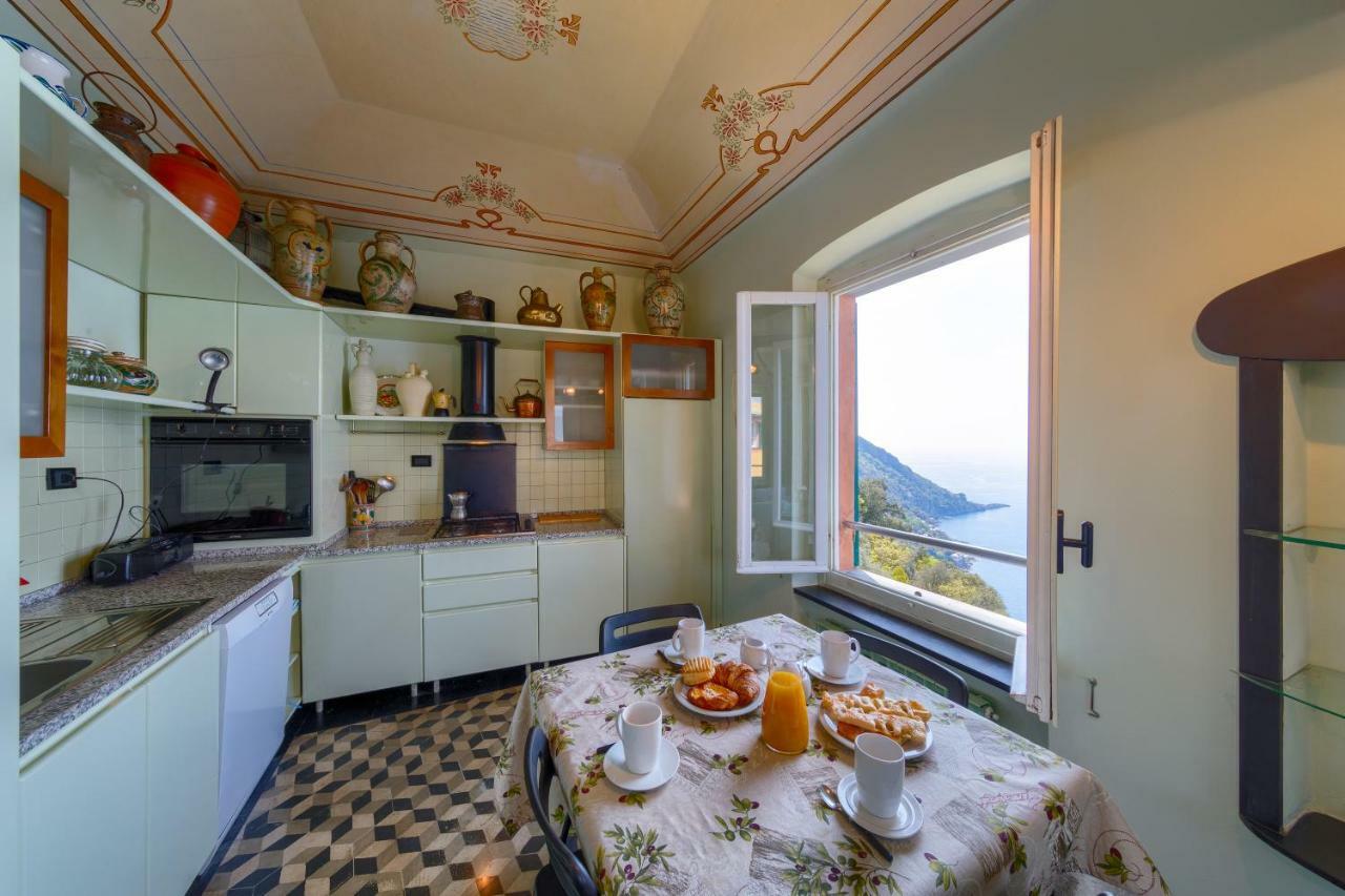 Casa Constanza Pace E Relax In Liguria Apartment Камогли Екстериор снимка