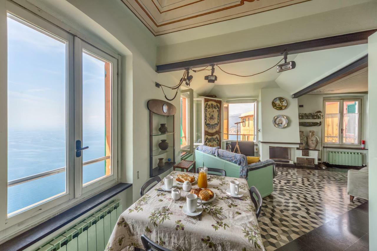 Casa Constanza Pace E Relax In Liguria Apartment Камогли Екстериор снимка